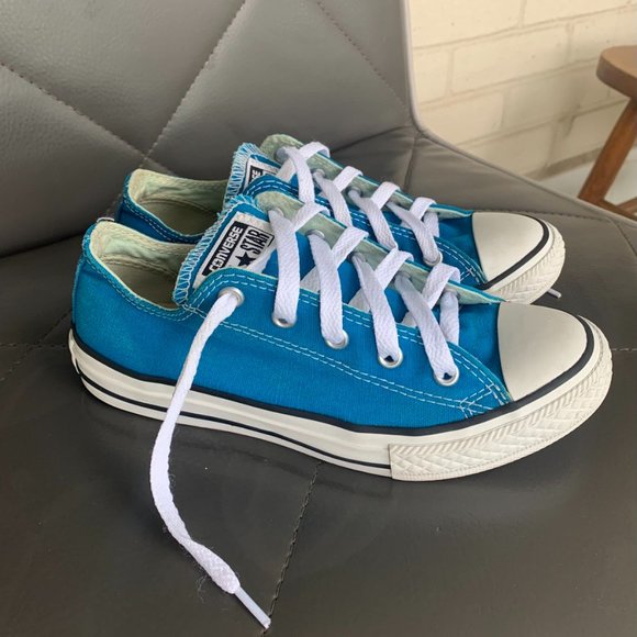 Blue All star converse - Picture 1 of 4